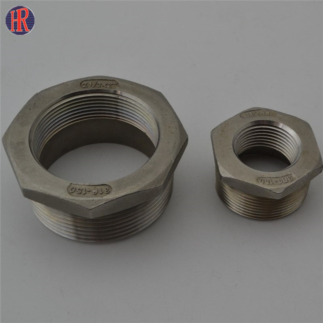 Stainless steel screw pipe fitting 1/4