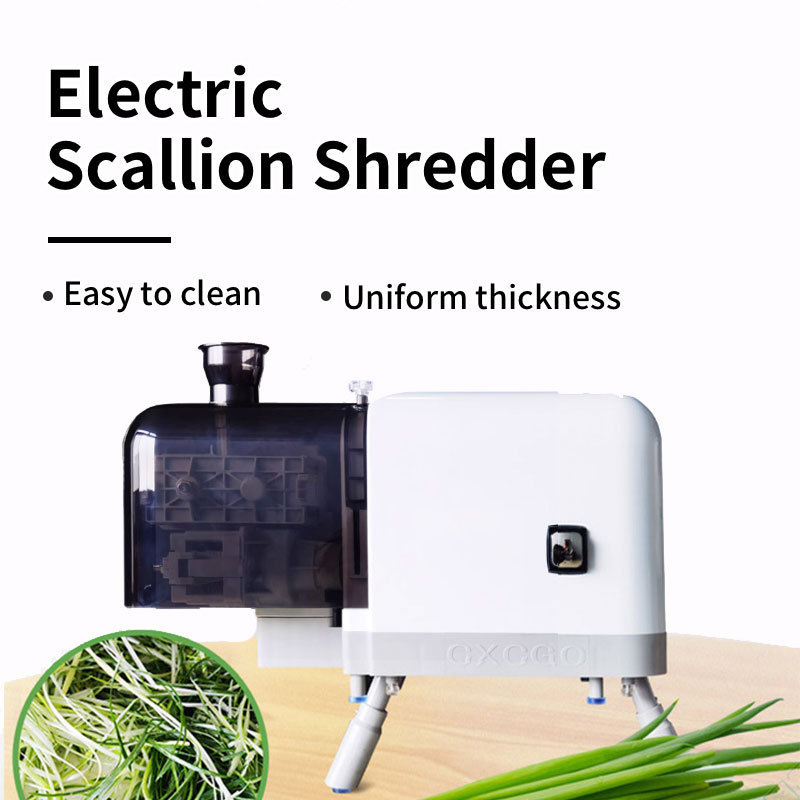 Electric Green Onion Shredder Commercial Slicers Scallion Shredder Kitchen Dining Hall Superfine Vegetable Shredder