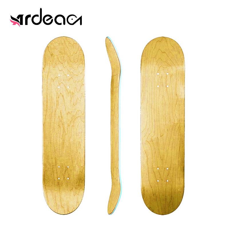 ARDEA AR8502 cheap 31*8inch Chinese Maple Blank art Skate Board 7 layers wood Custom Skateboard Deck