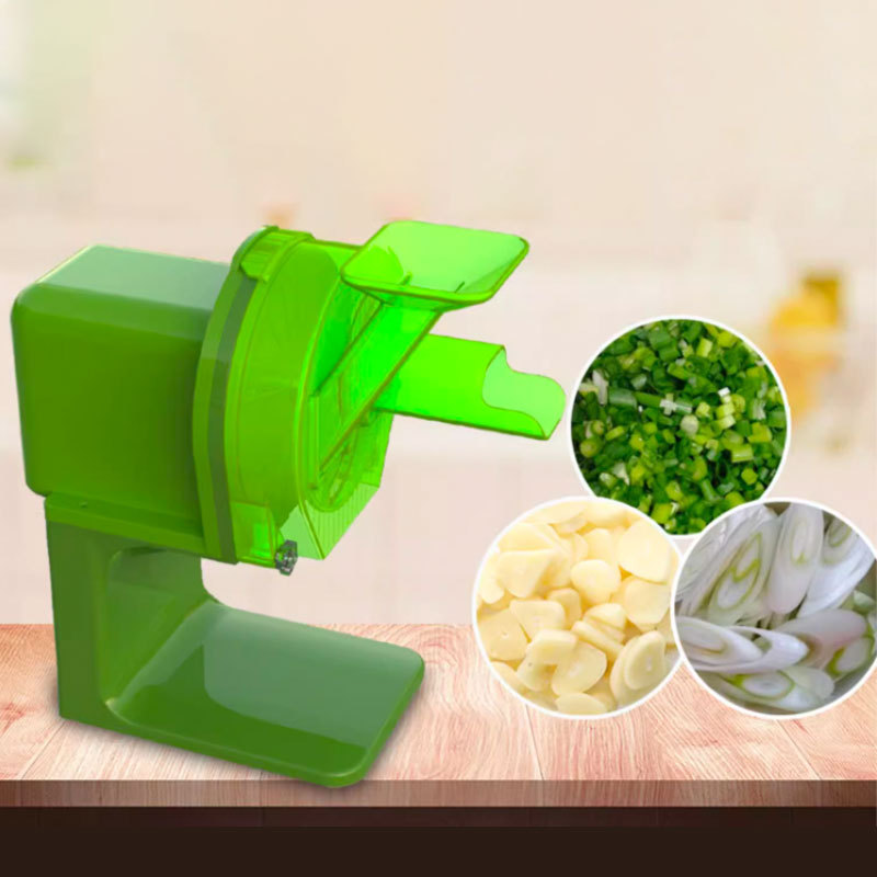 Commercial 110V 220V Garlic Sprouts Green Onion Shredder 100W Vegetable Cutting Slicing Machine