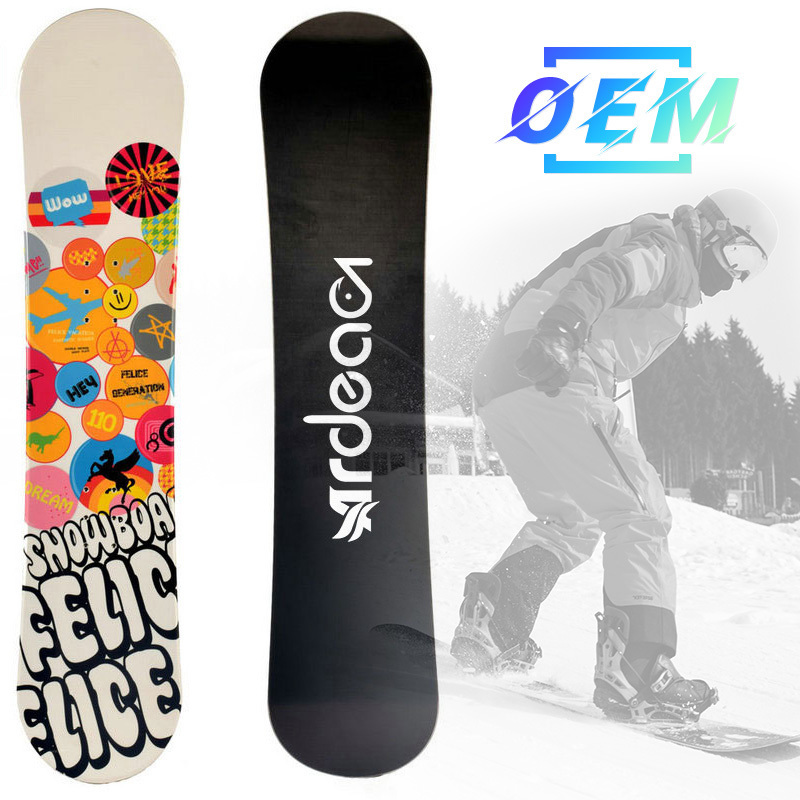 Wholesale Winter Sports snow Ski Equipment set Custom Snowboard