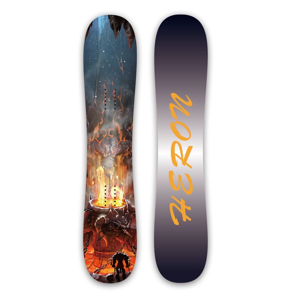 Wholesale custom carbon fiber Parking Snowboard Power Snow all mountain adult snowboards