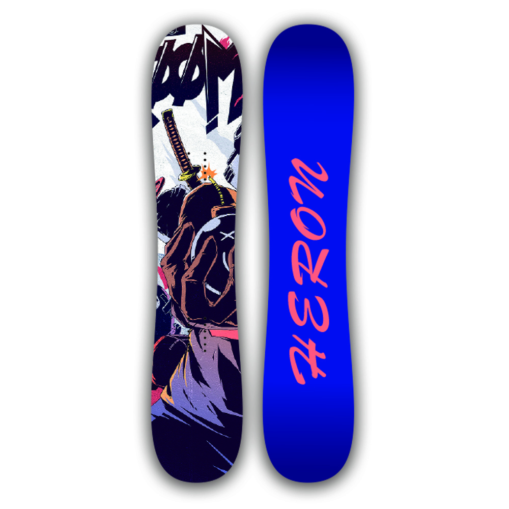 Wholesale custom carbon fiber Parking Snowboard Power Snow all mountain adult snowboards