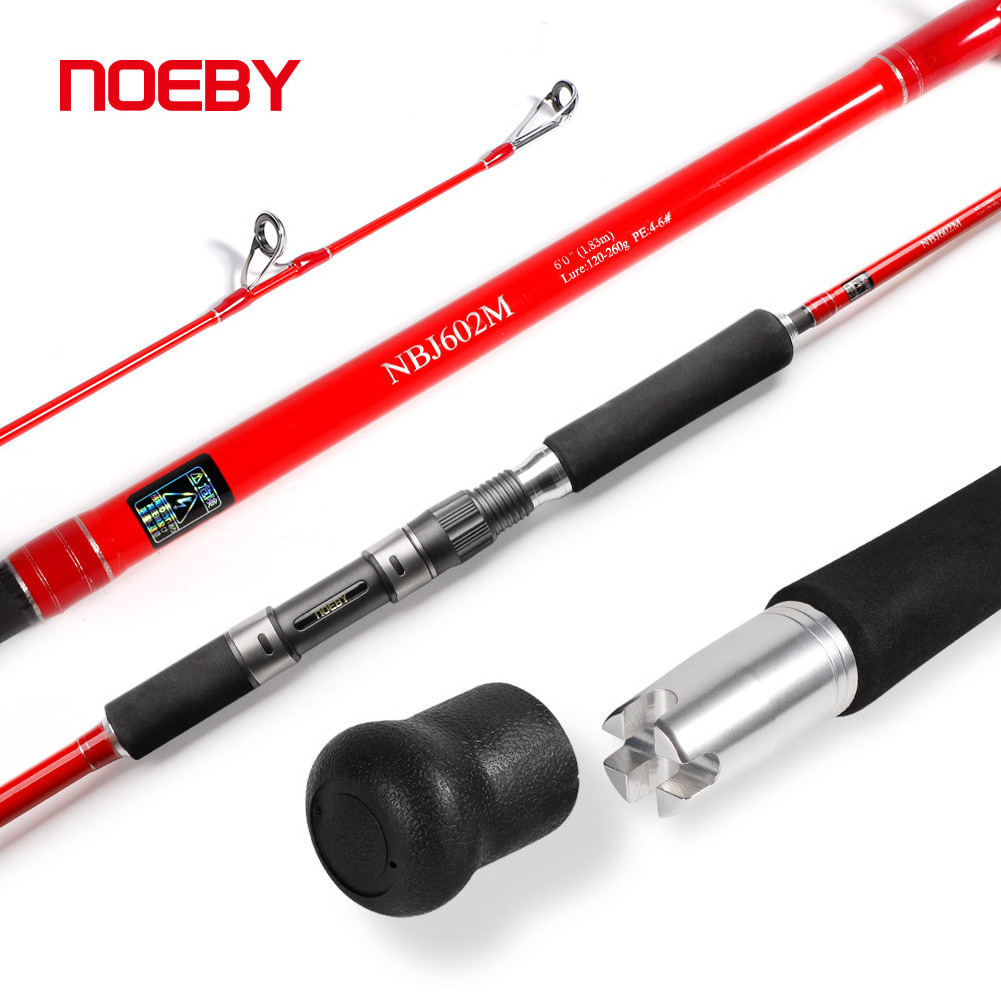 Noeby Jigging Fishing Rod 1.83m Spinning Jig Rod 200-500g Tuna Game Lure Fishing Saltwater Rod