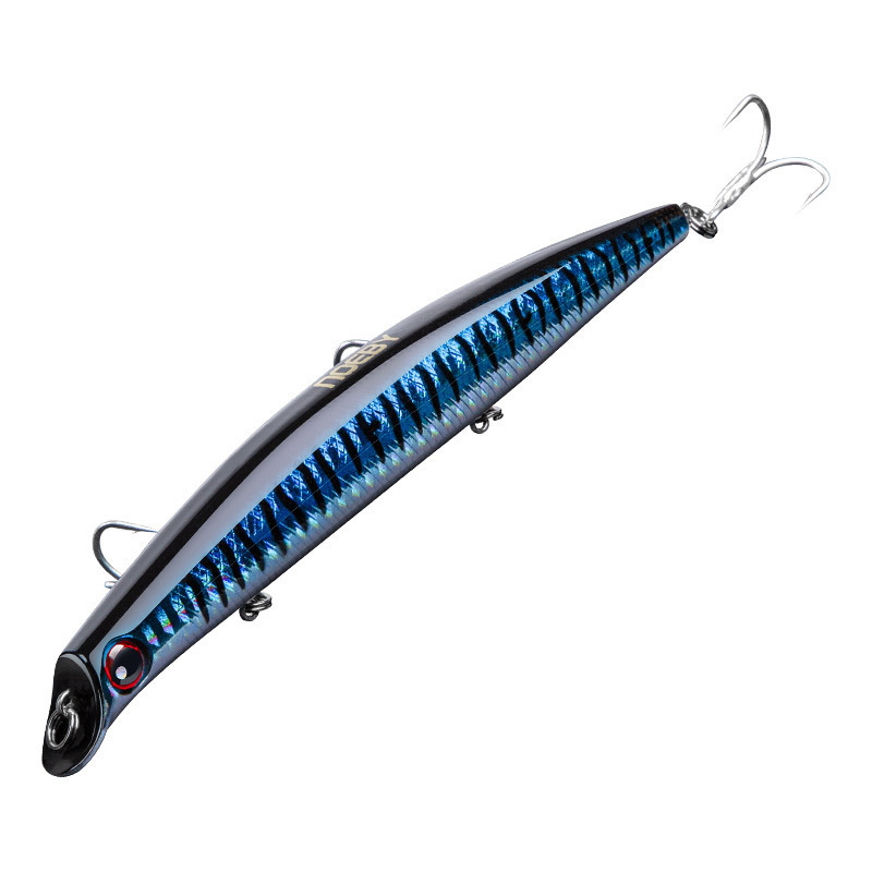 NOEBY Hot Sale Heavy Minnow fishing lure Long Casting 120mm 16g Floating Minnow Saltwater lures Plastic Hard Bait