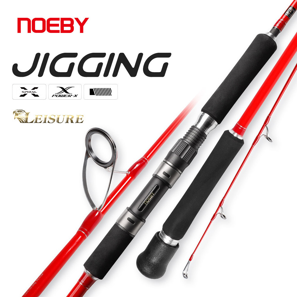 Noeby Jigging Fishing Rod 1.83m Spinning Jig Rod Big Game Carbon Fiber Rod for Saltwater Tuna Marlin Olta