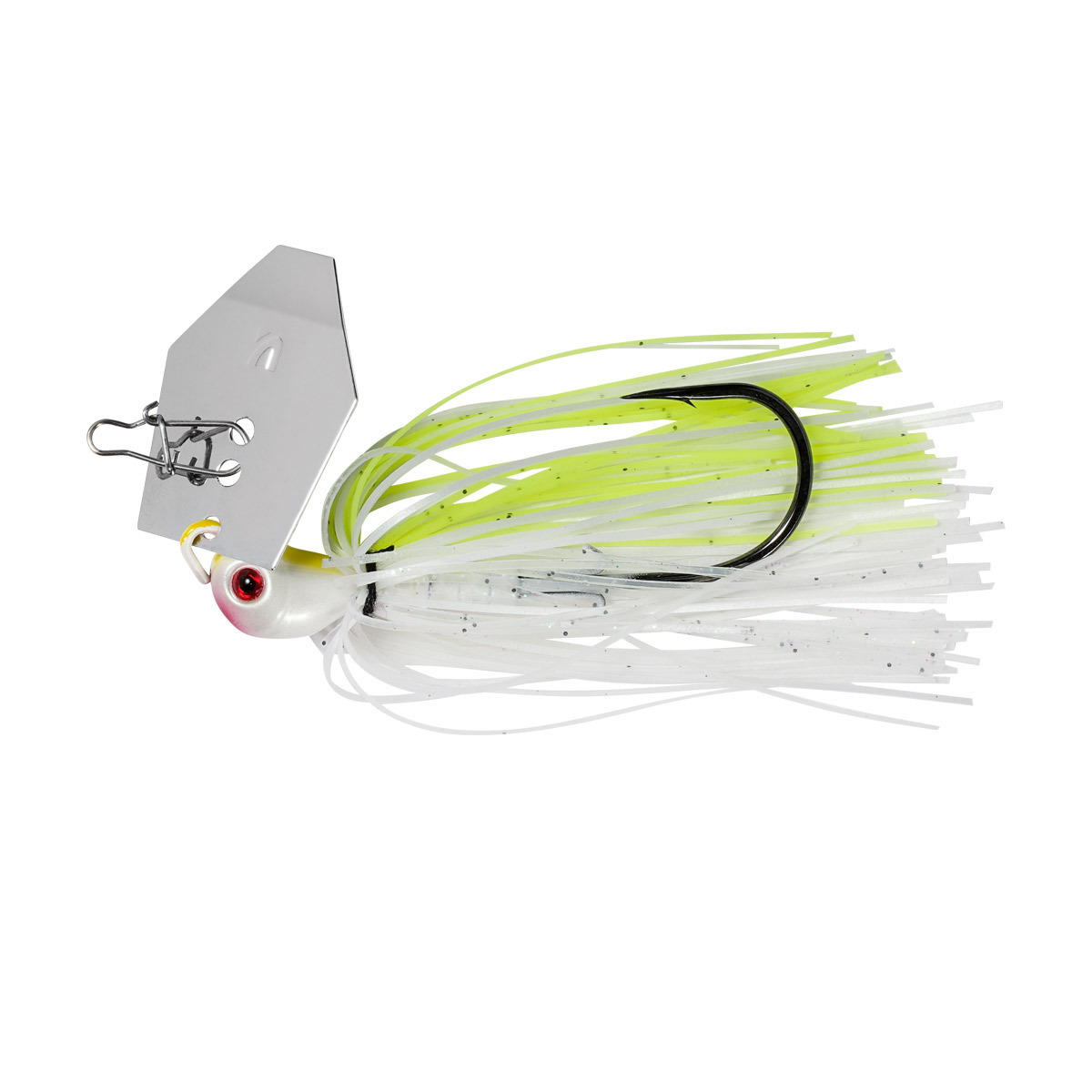 Noeby 10.5g Chatterbait Bladed Jig Head Freshwater Fishing Bass Lures Rubber Skirt Bearded Spinner Bait