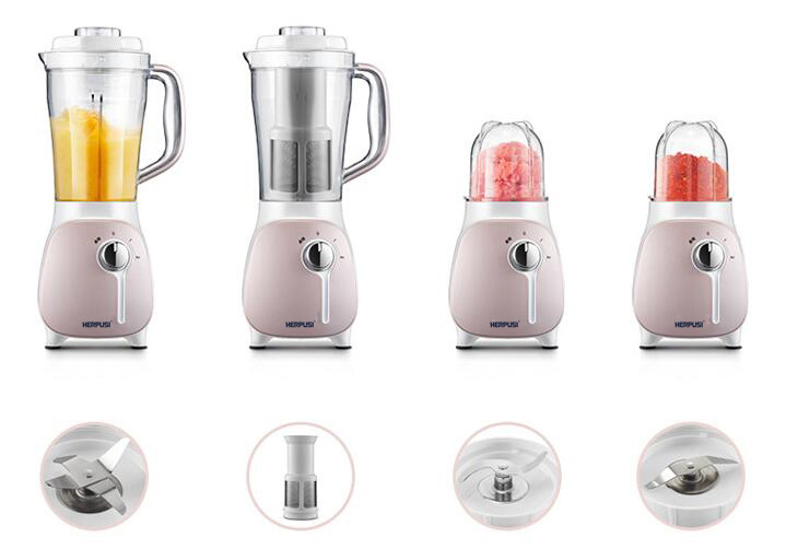 Promotion Factory Price Juicer Household 1.5L Multifunctional Food Processor 2 in 1 Electric Blender.