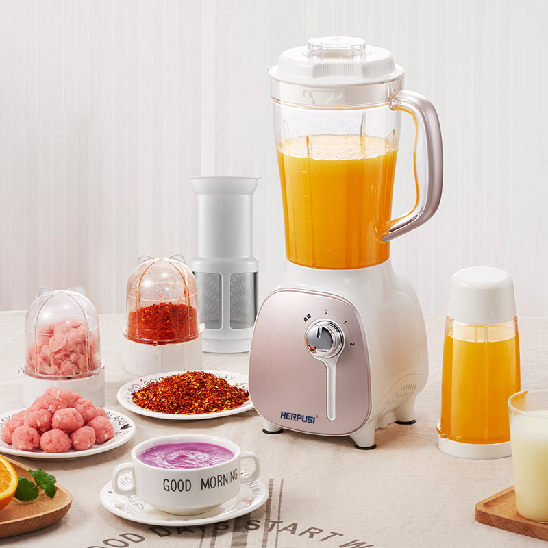 Promotion Factory Price Juicer Household 1.5L Multifunctional Food Processor 2 in 1 Electric Blender.