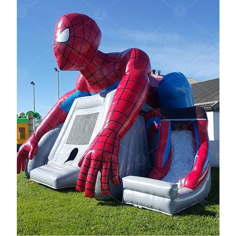 Outdoor Commercial Playground Jumping Inflatable Kids Bouncer Bouncy Spiderman Bounce House