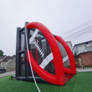 Interactive Game inflatable football dart game for events shooting Sport Arena with inflatable Shooting Game for adults