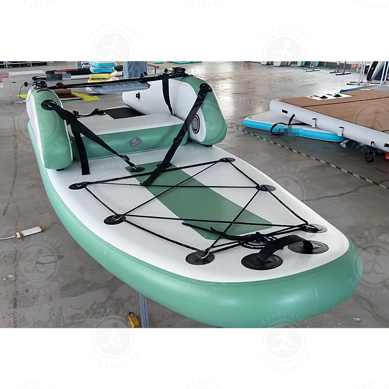 2 Person Inflatable Kayak 2 Person Factory Custom Fishing Canoe Custom PVC Hypalon Kaboat Rescue Rubber Rowing Boat with Motor