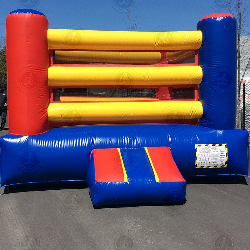 2023 Super Exciting  Inflatable Sport Games  Portable Bouncy Boxing Inflatable Boxing Ring With Helmets For Party or Event