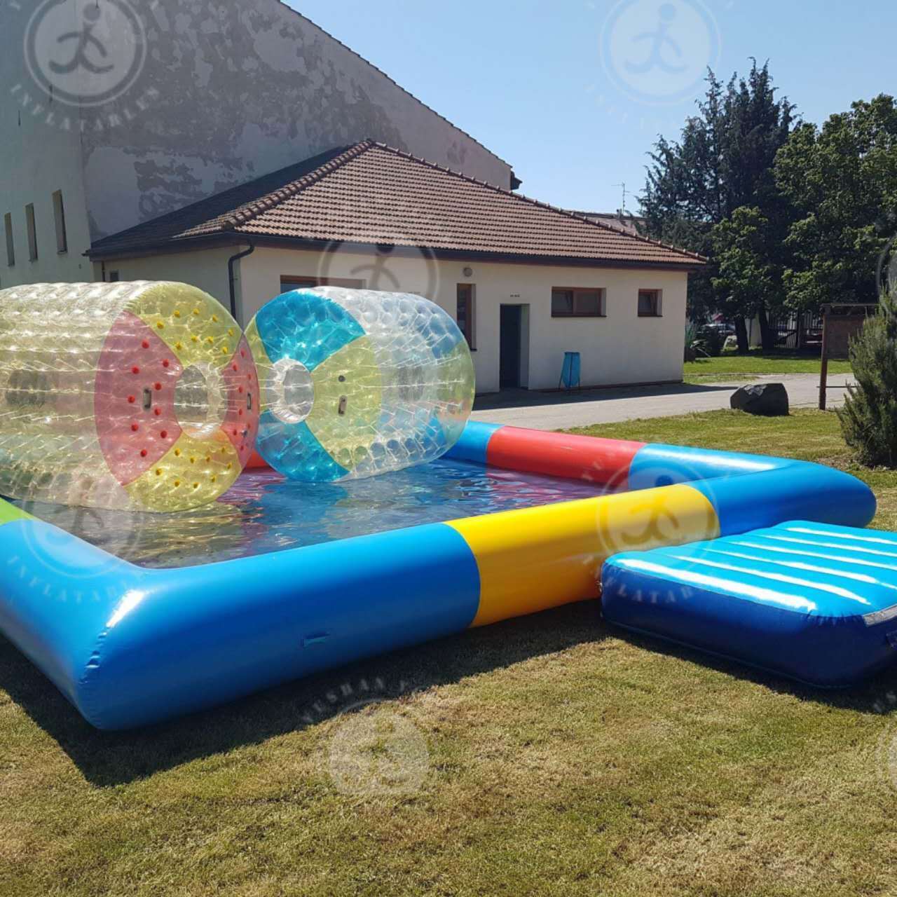 Custom Color And Size Large Inflatable Swimming Pool swimming pool inflatable water bumper boat Swimming Pool for Adults Kids