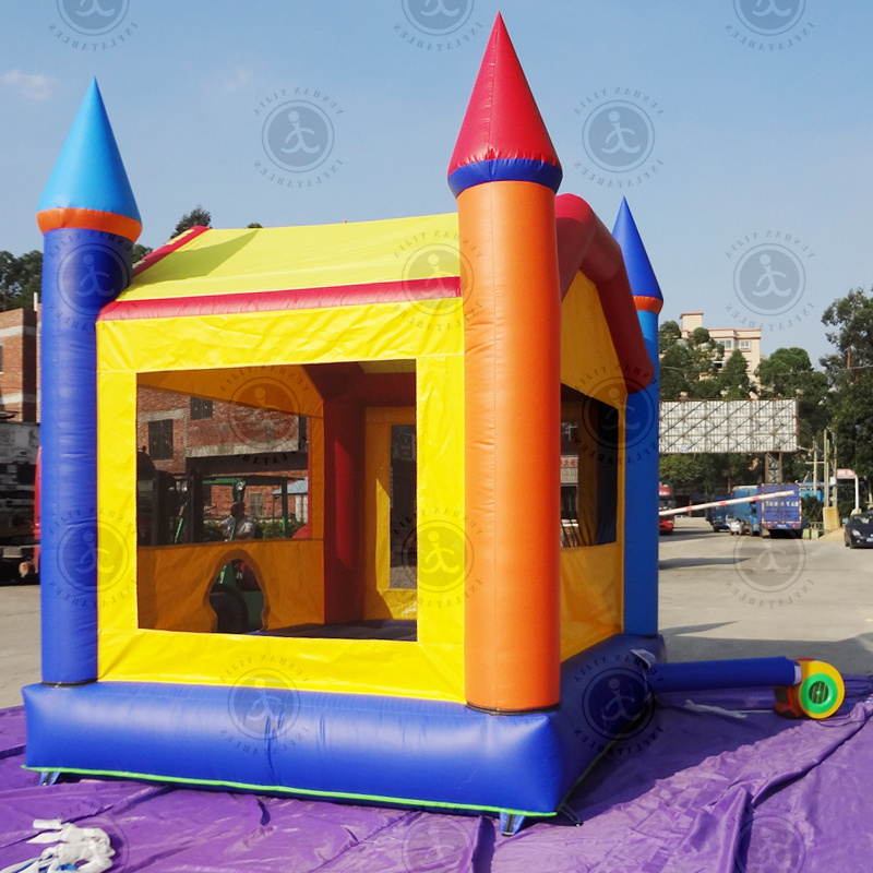 Hot Sale Commercial inflatable christmas carousel Jumping Bouncy Castle  Customized