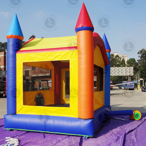 Hot Sale Commercial inflatable christmas carousel Jumping Bouncy Castle  Customized