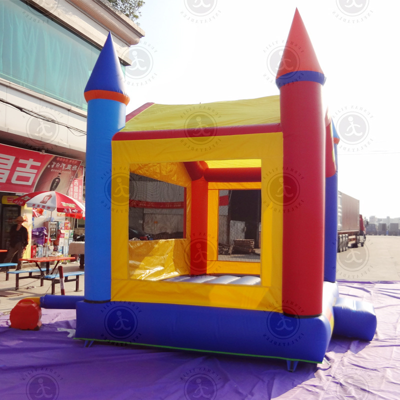 Hot Sale Commercial inflatable christmas carousel Jumping Bouncy Castle  Customized