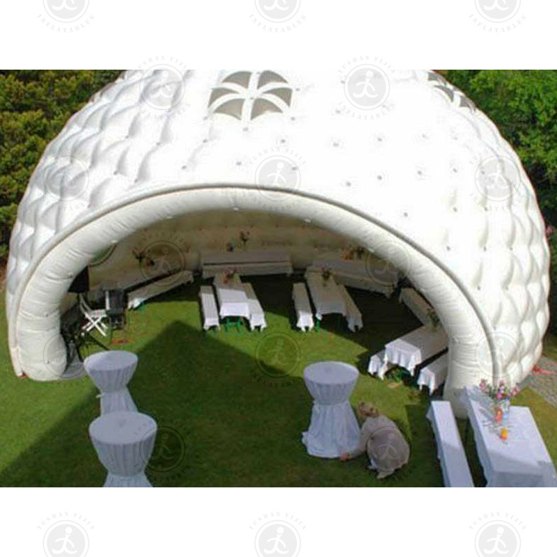 Outdoor Inflatable Dome Camping Tent Inflatable Igloo with Custom Print