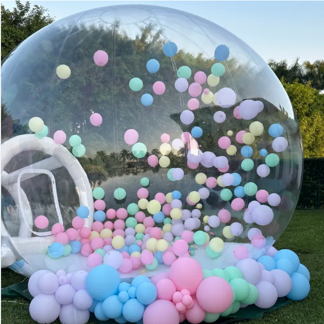 outdoor camping instant dome bubbled tent inflatable balloon bubble lodge tent for hire