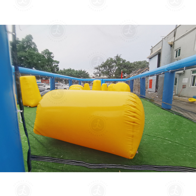 2023 Commercial Inflatable Paintball Arenas Paintball Fields For Sale Paintball Inflatable Arena With Portable Bunker For Rental