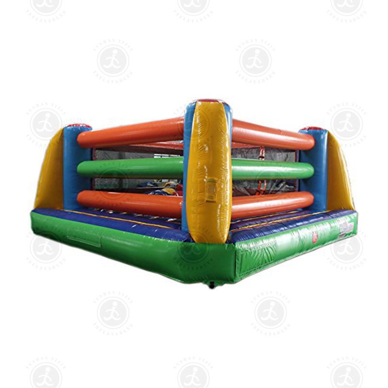 2023 Super Exciting  Inflatable Sport Games  Portable Bouncy Boxing Inflatable Boxing Ring With Helmets For Party or Event