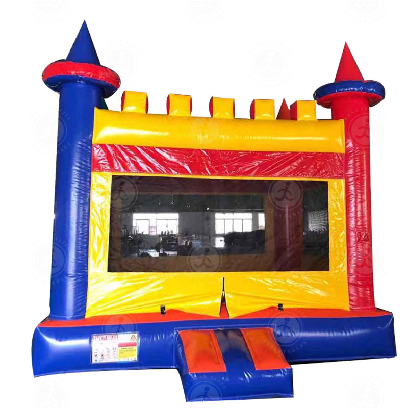 Customized Inflatable Children jumping castle for sale, inflatable bounce house  With Doors playground inflatable slide