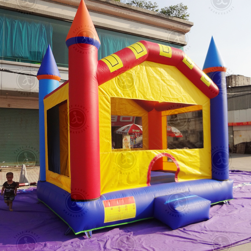 Hot Sale Commercial inflatable christmas carousel Jumping Bouncy Castle  Customized