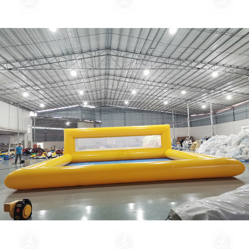 Water Play Giant Inflatable Beach Volleyball Court  inflatable volleyball court and pool inflatable volleyball court