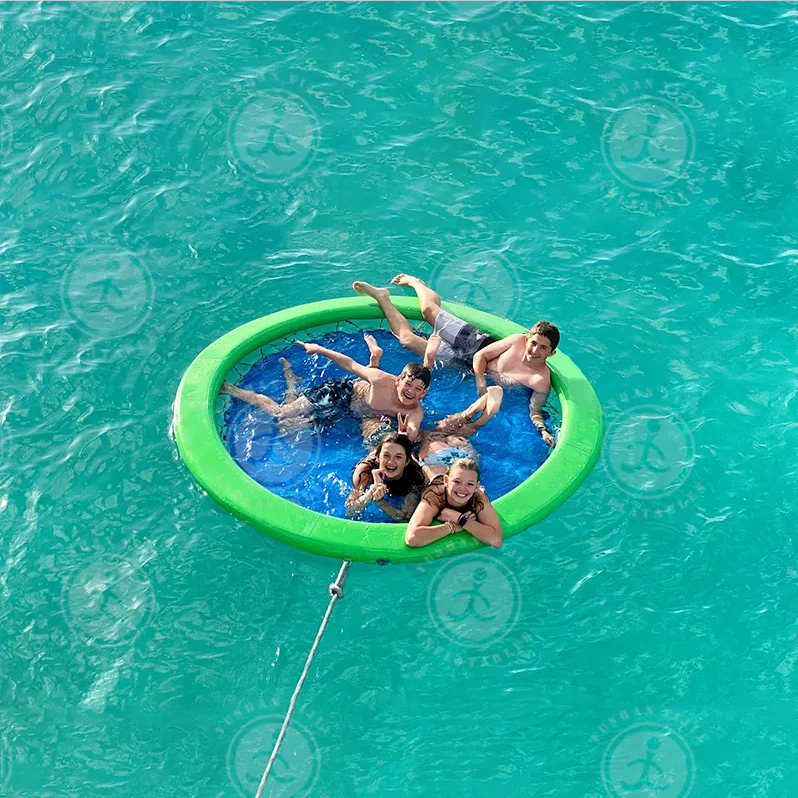 summer Inflatable Tanning Pool Lounger Float Sun Tan Tub Sunbathing Pool Lounge Inflatable Sun Bed Mat