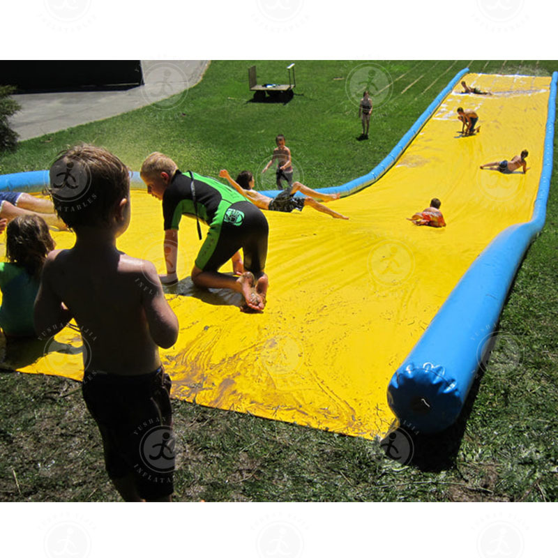 waterslides for landprofessional pool nip slip on a water slide super slip lawn water slide