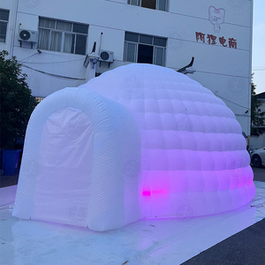 Factory Wholesale Outdoor Easy To Set Up Giant Party Inflatable Tent Inflatable Igloo Dome Tent