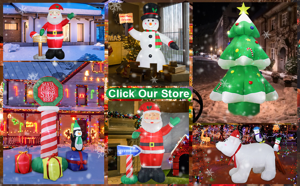 Hot selling cheap Santa Claus inflatable decorations inflatable Santa Claus suit giant inflatable santa claus for sale