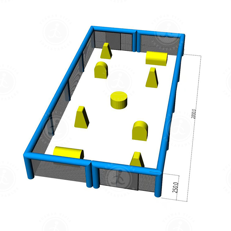 2023 Commercial Inflatable Paintball Arenas Paintball Fields For Sale Paintball Inflatable Arena With Portable Bunker For Rental