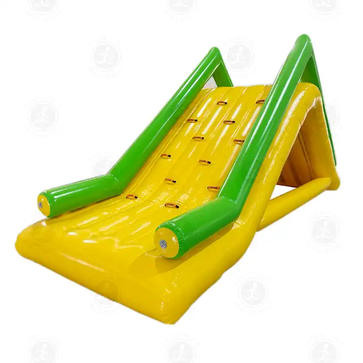 Outdoor Water Park Equipment Inflatable Toys Slide Floating Water Slide Inflatable Slides