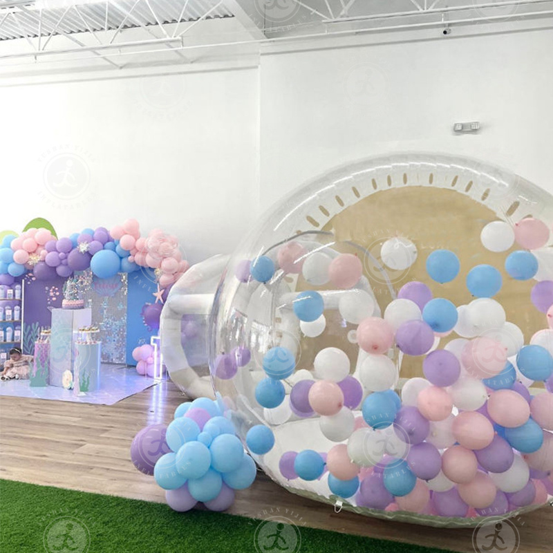 Dia 3m Inflatable Bubble house Outdoor Transparent Advertising Inflatable The Balloon Igloo Dome Tent Inflatable Bubble Tent