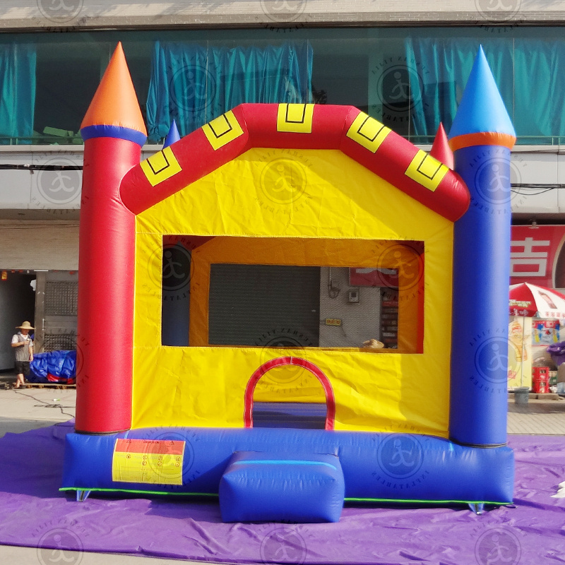 Hot Sale Commercial inflatable christmas carousel Jumping Bouncy Castle  Customized