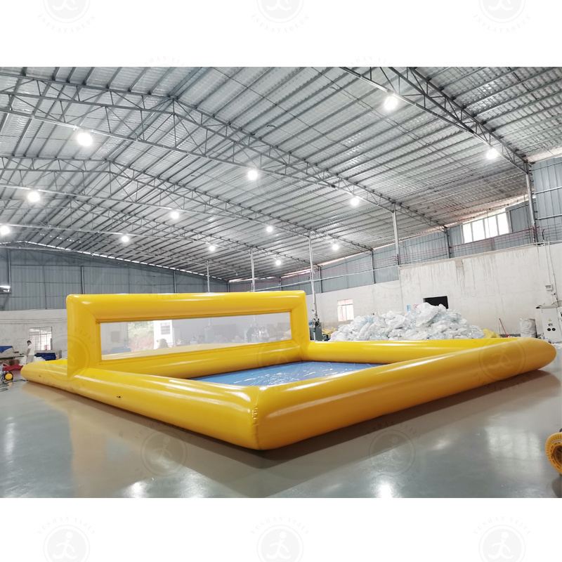 Inflatable Floating Volleyball Court, Inflatable Water Volleyball Game giant inflatable volleyball court