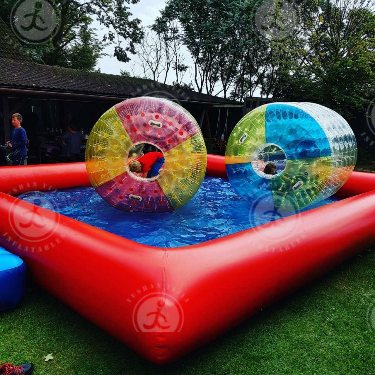 Custom Color And Size Large Inflatable Swimming Pool swimming pool inflatable water bumper boat Swimming Pool for Adults Kids