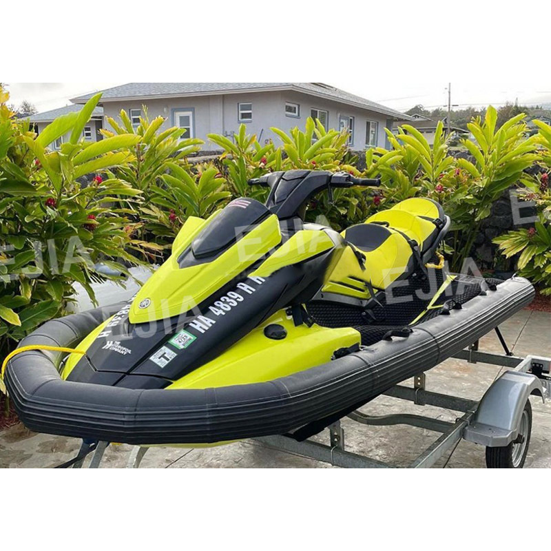 New Design Jetski Boat Jet Ski Powered Inflatable Jet Ski Safety Pontoon With An Inflatable Boat For Nimble On Water Travel