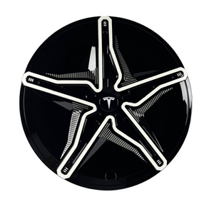 Tesla Model Y 19 Inch ABS   Hubcaps  Wheel Rim Cover  Tesla Model Y  Car Accessories Waterproof Wheel Cover