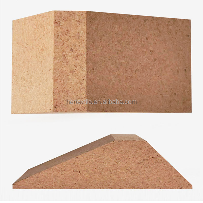 2023 New Arrival Cork Calf Stretcher Custom Logo Slant Boards Yoga Blocks Wooden Wedge Bricks