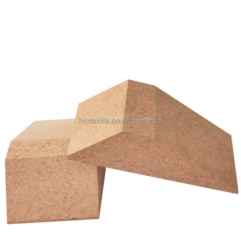 2023 New Arrival Cork Calf Stretcher Custom Logo Slant Boards Yoga Blocks Wooden Wedge Bricks