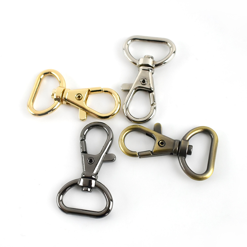 Meetee BF131 10/13/16/20/25mm Bag Strap Buckles Alloy Clasps Lobster Snap Hook For Handbag Chain Swivel Trigger Clips Buckle