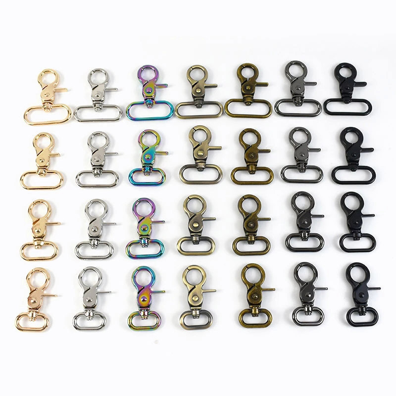 Meetee H4-1 Luggage Accessory Swivel Lobster Buckle Alloy Belt  Buckle for Handbag Clasp Lobster Trigger Clips Snap Bag Hook