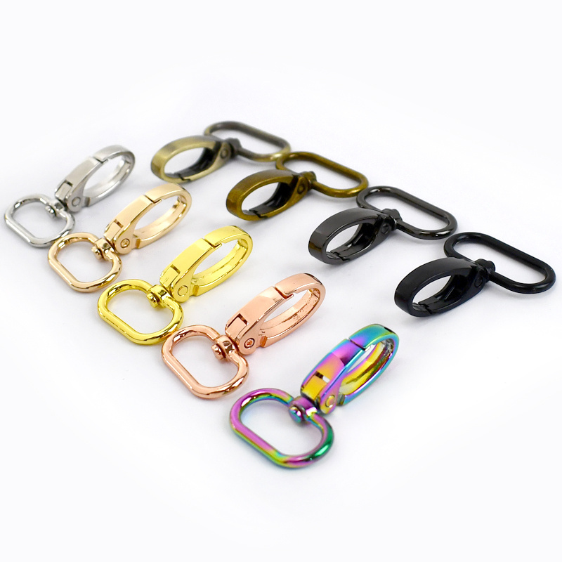 Meetee F4-3 16/19/25/32/38mm Alloy Bags Snap Hook DIY KeyChain Buckle Bag Luggage Accessories Handbag Clasps Swivel Hooks Buckle