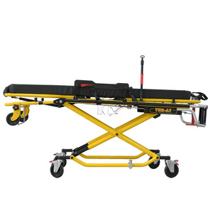 For hospital use Emergency Folding ambulance stretcher