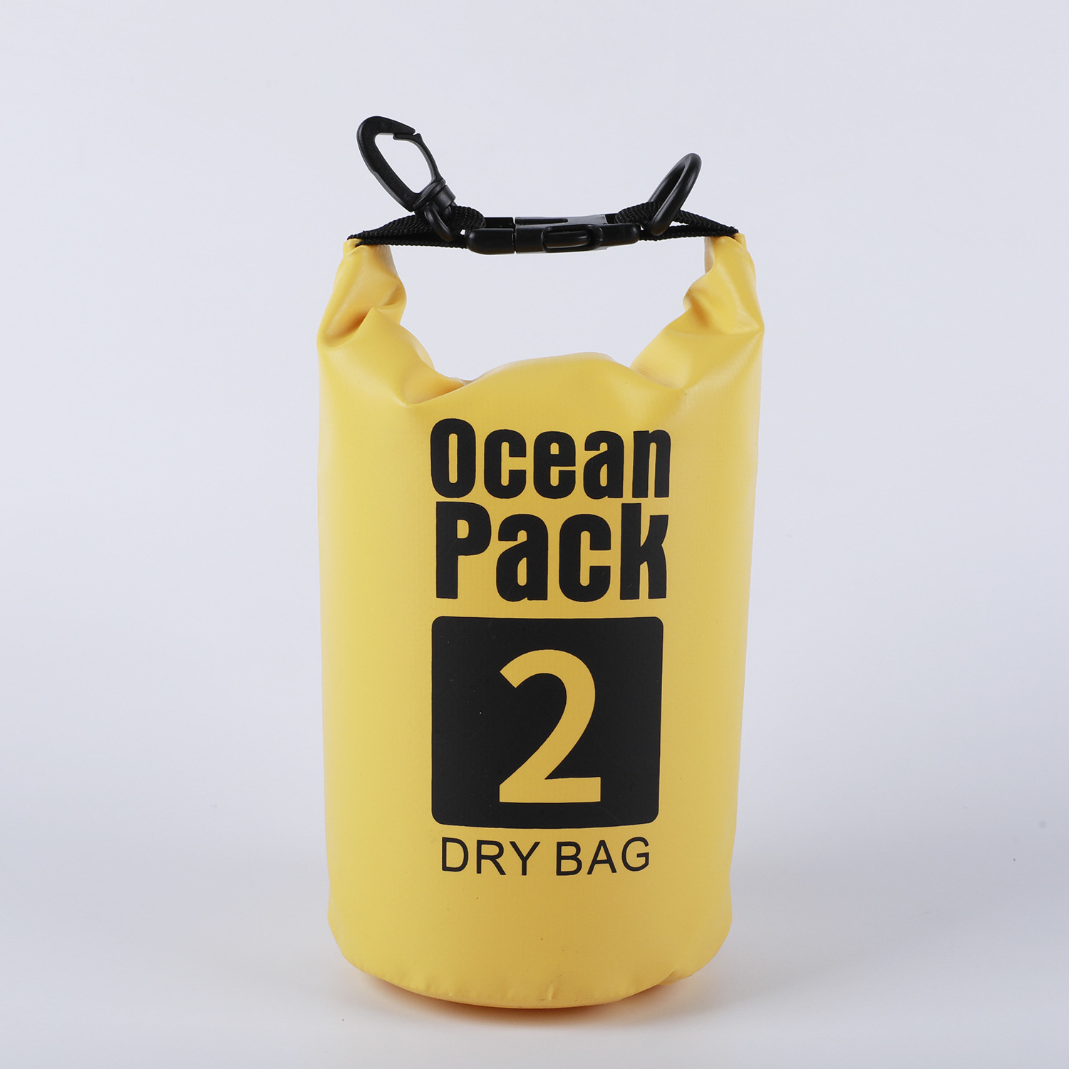 Floating Waterproof Dry Bag 2L Roll Top Sack Keeps Gear Dry for Kayaking Rafting Boating Swimming Camping Hiking