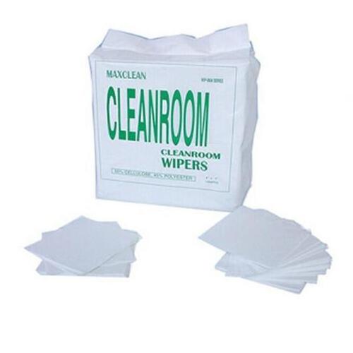 Cleanroom Cloth Wiper Laser Cut Dust Free 100% Polyester Knit Clean Room Wiper