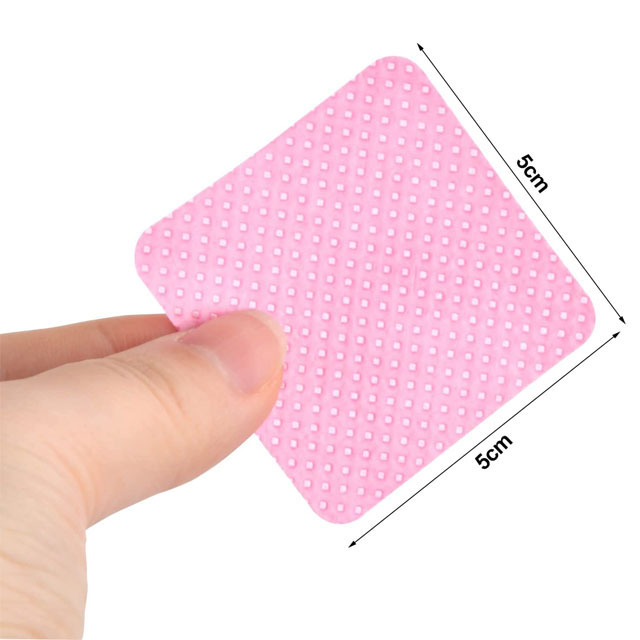 200PCS Private Logo Lint-Free Cleaning Wipes Pads Salon Use UV Gel Acrylic Nail Polish Remover Makeup Eyelash Extension Glue