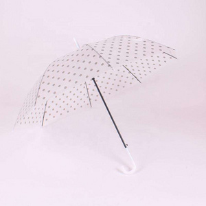 Women Mini Pocket Transparent Rain Umbrellas Custom Logo Sun Promotional Transparent Clear Umbrella